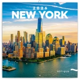 Calendrier de notes New York 2026
