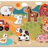 Puzzle en bois de ferme par 2Kids Toys