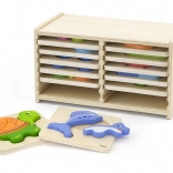 Puzzle en bois Viga 12 plateaux