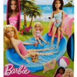 Poupée Barbie avec piscine