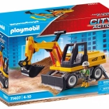 Jeu de construction avec figurines City Action - pelleteuse
