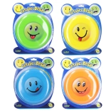 Disque volant 19 cm avec smiley