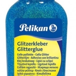 Colle pailletée PELIKAN 60 ml turquoise