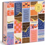 Galison puzzle carré dans un bar à chocolat 500 pièces