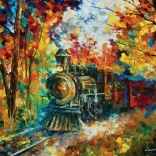 ART PUZZLE Puzzle Train d’automne 500 pièces