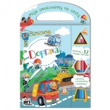 Mon livre de coloriage de voyage – Transport