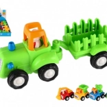 Jouets de construction et agricoles à inertie, mixte de types