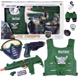 Set militaire pour petits soldats avec gilet tactique