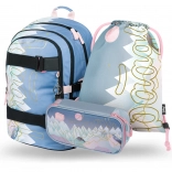 Ensemble de fournitures scolaires BAAGL Skate Moon