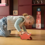 Crabe en bois à tirer