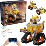 Kit de construction CaDA W.Bot – robot RC programmable 3‑en‑1 (455 pièces)