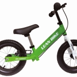 Draisienne CROWN verte pour enfants avec pneus gonflables