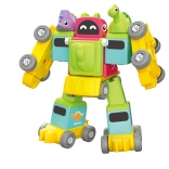 Dinosaure robotique et petit train – kit de construction à visser