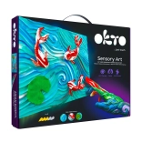 Kit artistique OKTO SENSOTY ART Carpes koi 30 × 40 cm