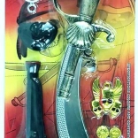 Set pirate avec sabre, pistolet et accessoires pour enfants