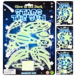 décorations fluorescentes de l’espace