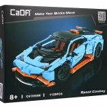 Jeu de construction technique CaDA 1120 pièces - Voiture de course Speed Cowboy pour enfants 8+
