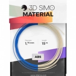 filament thermochrome pro pour stylos et imprimantes 3D – change de couleur du bleu au blanc, 1,75 mm, 15 m