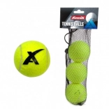 Balles de tennis 3 pcs dans un filet