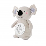 Koala en peluche avec projecteur de ciel étoilé et berceuses