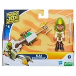 Star Wars Young Jedi Adventures – speeder et figurine Kai Brightstar