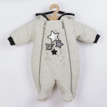Combinaison d’hiver pour bébé à capuche Koala Star Vibes rose