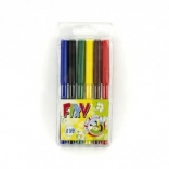 Set de feutres de couleur Wiky 6 pcs
