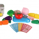 Set de légumes à découper avec planche pour enfants