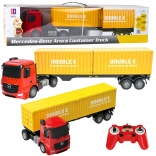 Camion RC avec conteneur MERCEDES-BENZ AROCS 1:26