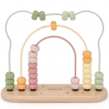 Labyrinthe de perles en bois POLARB pour les premiers calculs