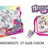 Sac à colorier Message