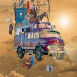 Puzzle Maison mobile 1000 pièces HEYE