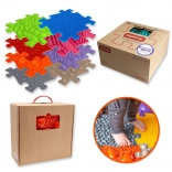 tapis puzzle sensoriel orthopédique woopie 8 pièces