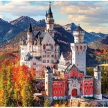 Puzzle panoramique château de Neuschwanstein, Allemagne 1000 pièces