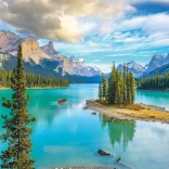 Puzzle Maligne Lake, Alberta 1000 pièces