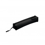 Trousse étroite PASTELINI noire avec fixation élastique