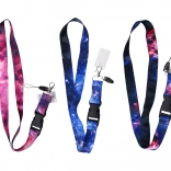 Lanière tour de cou avec mousqueton en plastique Zodiac