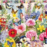 Puzzle fleurs des prés 500 pièces GIBSONS