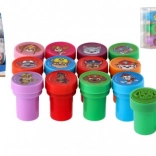 Tampons auto-encreurs pour enfants PAW PATROL – set de 12 pcs dans une boîte en plastique