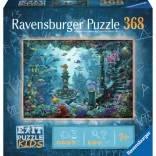 Ravensburger puzzle d’évasion Kids Atlantide engloutie 368 pièces