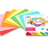 Lot de papiers origami colorés 20 × 20 cm, 50 feuilles, 110 g/m²