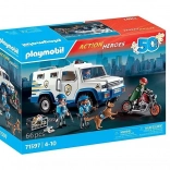 Playmobil Action Heroes transporteur de fonds – édition jubilé