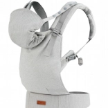 Porte-bébé ergonomique MoMi Collet gris