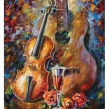 Puzzle Guitare et Violon 500 pièces