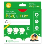 CzuCzu Dłuuugie rysowanki : j’écris des lettres (kit éducatif pour enfants 5+)