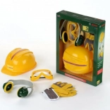 Bosch set d’accessoires d’atelier pour enfants avec casque, 4 pièces