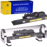 Modèle de locomotive JNR C50 de collection 1:160 dans une vitrine de protection