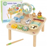 Table d’activités musicale en bois 5-en-1 WOOPIE GREEN