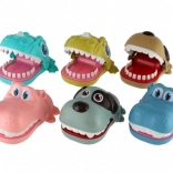 Jeu amusant avec morsure de doigt animal 12x16cm