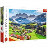 Puzzle 1000 pièces – St. Magdalena, Dolomites, Italie Trefl